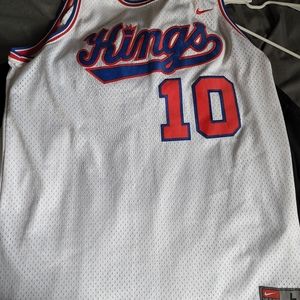 Sacramento Kings Mike Bibby Jersey Size Large